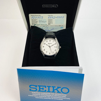 Juweliere Winter | SEIKO Herren Quarzuhr Ref. SUR303P1 39 mm - ungetragen -