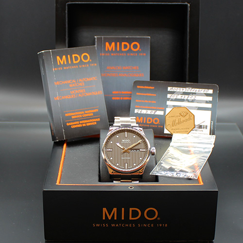 Juweliere Winter | Mido Multifort Herren Automaticuhr Stahl 42 mm 